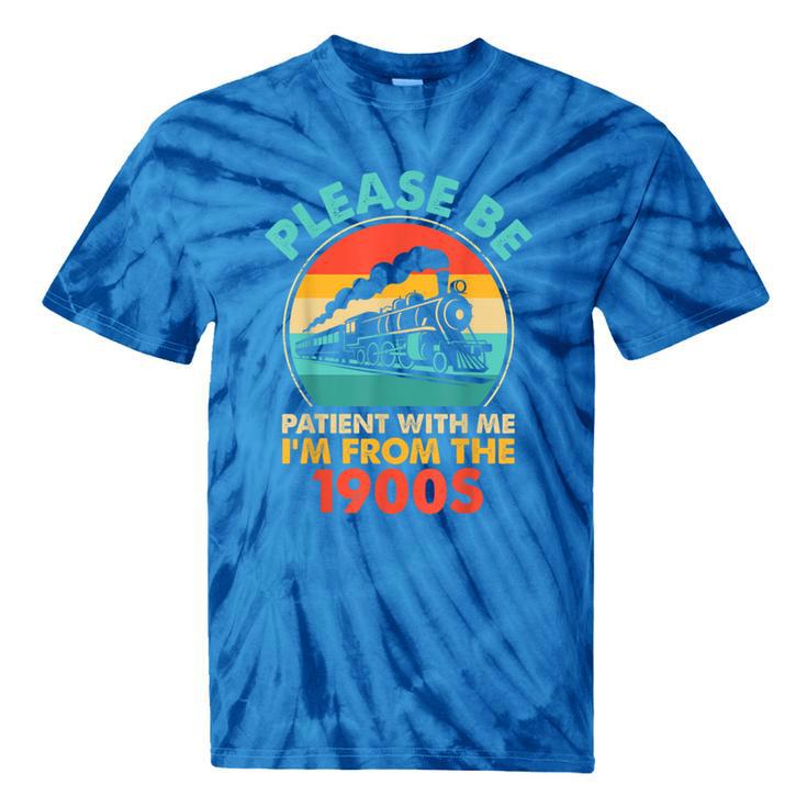 Train Please Be Patient I'm From The 1900s Men Tie-Dye T-Shirts