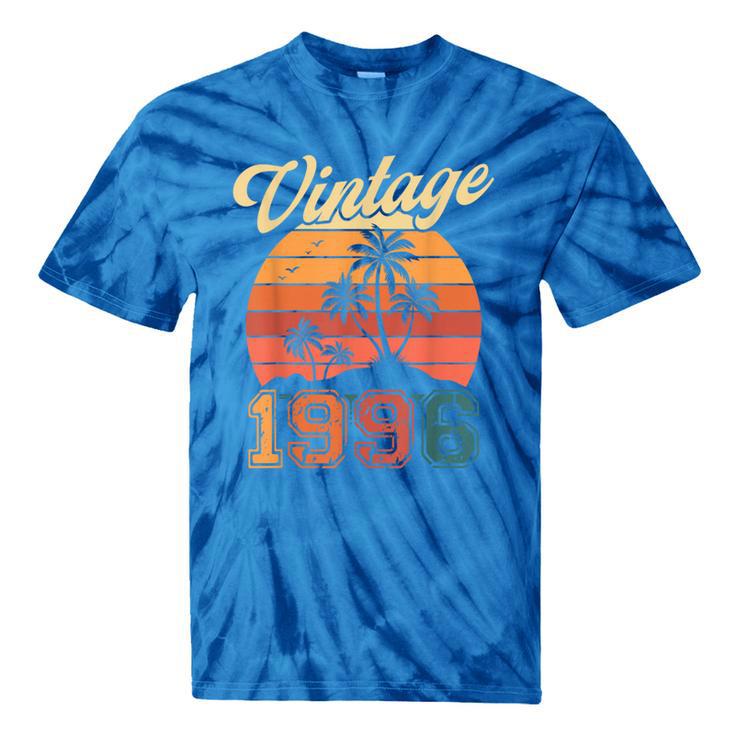 Vintage 1996 Retro Sunset Nostalgia 90s 30th Birthday Tie-Dye T-Shirts