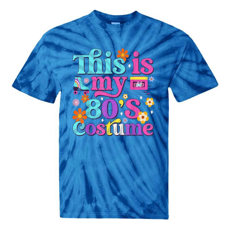 Vintage 80s Costume Nostalgia 1980s Fashion Cute Girls Women Tie-Dye T-Shirts
