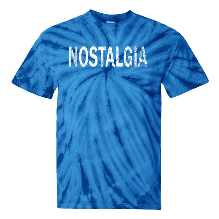 Vintage Nostalgia Distressed Retro Vibes Tie-Dye T-Shirts