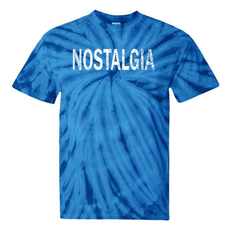 Vintage Nostalgia Distressed Retro Vibes Tie-Dye T-Shirts