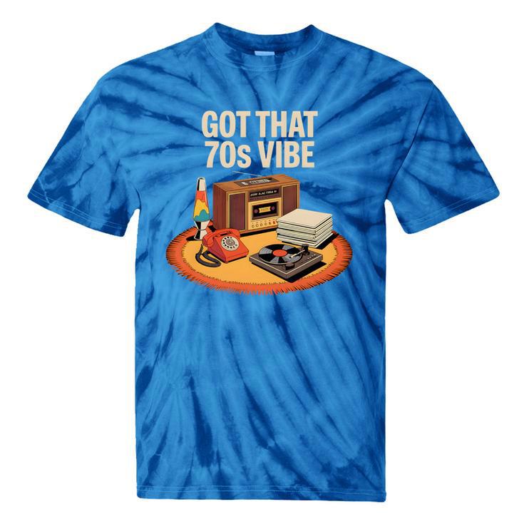 1970s 70s Reunion Nostalgia Memories Music School Grew Up Premium Tri-Blend Tie-Dye T-Shirts