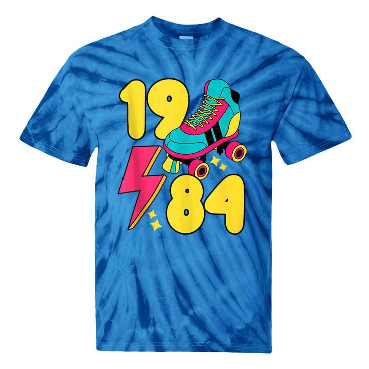 1984 Retro Raised In The 80s Old School Nostalgia Vibes Tie-Dye T-Shirts