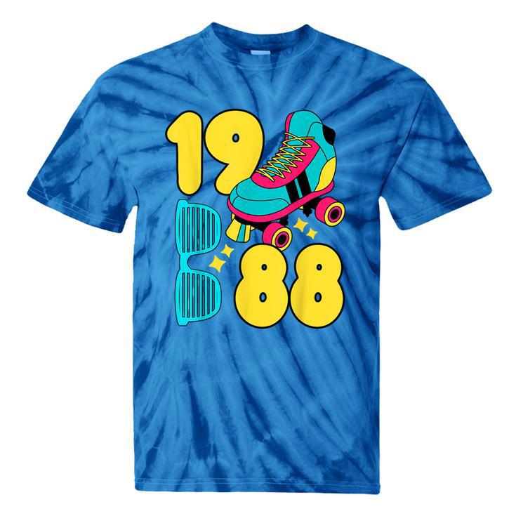 1988 Retro Raised In The 80s Old School Nostalgia Vibes Tie-Dye T-Shirts 1988 Retro Raised In The 80s Old School Nostalgia Vibes Tie-Dye T-Shirts