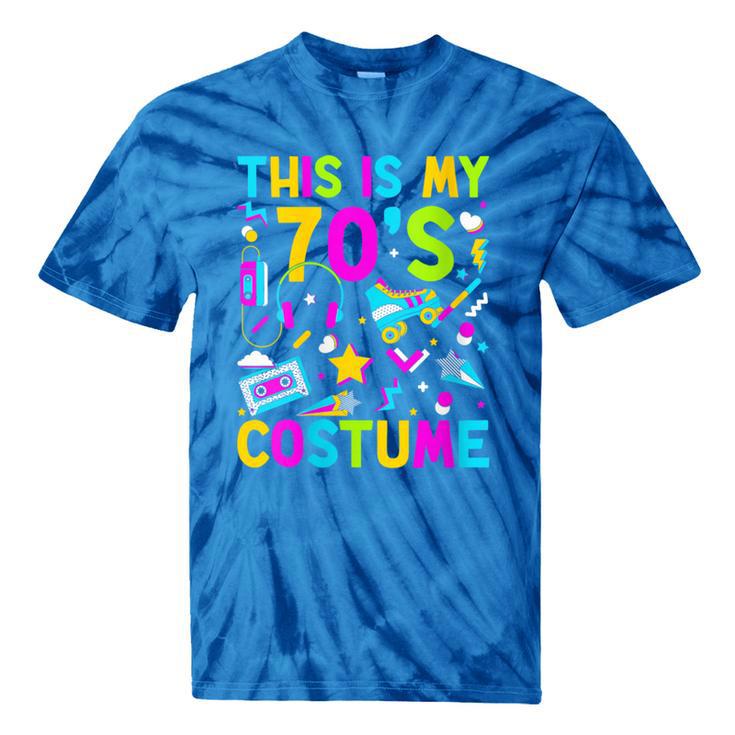 This Is My 70's Costume Nostalgia Mixtape Era 1970s Party Tie-Dye T-Shirts