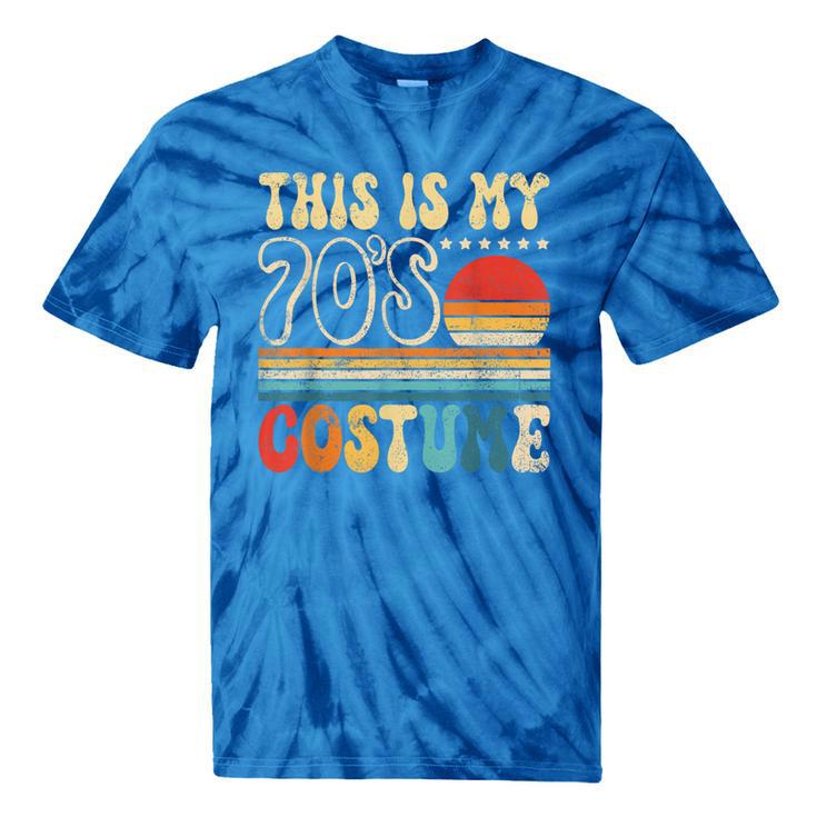 This Is My 70s Costume Vintage Nostalgia Mixtape 1970s Party Tie-Dye T-Shirts