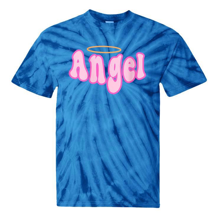 Angel Y2k Aesthetic 2000s Millennial Nostalgia Retro Pink Tie-Dye T-Shirts