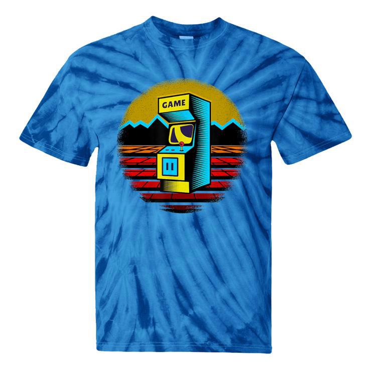 Arcade Game Machine Nostalgia Retro Gamer 80s 90s Tie-Dye T-Shirts Arcade Game Machine Nostalgia Retro Gamer 80s 90s Tie-Dye T-Shirts