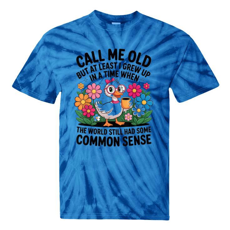 Call Me Old Seniors Nostalgia Retro Humor Casual Tie-Dye T-Shirts