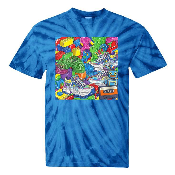 Colorful Kidcore 90s Nostalgia Meme Sneakers Robot Toy Slime Tie-Dye T-Shirts Colorful Kidcore 90s Nostalgia Meme Sneakers Robot Toy Slime Tie-Dye T-Shirts