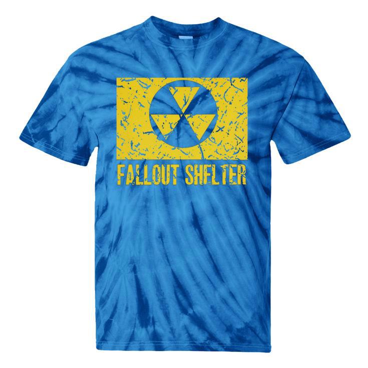 Fallout Shelter Nuclear War Radioactive Nostalgia T-Shirt Tie-Dye T-Shirts