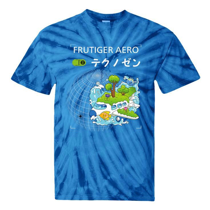 Frutiger Aero Y2K Fashion Trends Statement Piece Tech Orbite Premium Tri-Blend Tie-Dye T-Shirts Frutiger Aero Y2K Fashion Trends Statement Piece Tech Orbite Premium Tri-Blend Tie-Dye T-Shirts