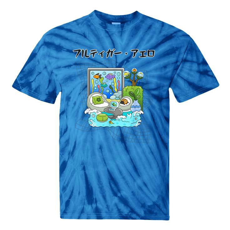 Grass Fun UI UX Er Computer Retro Fish Frutiger Aero Tie-Dye T-Shirts Grass Fun UI UX Er Computer Retro Fish Frutiger Aero Tie-Dye T-Shirts