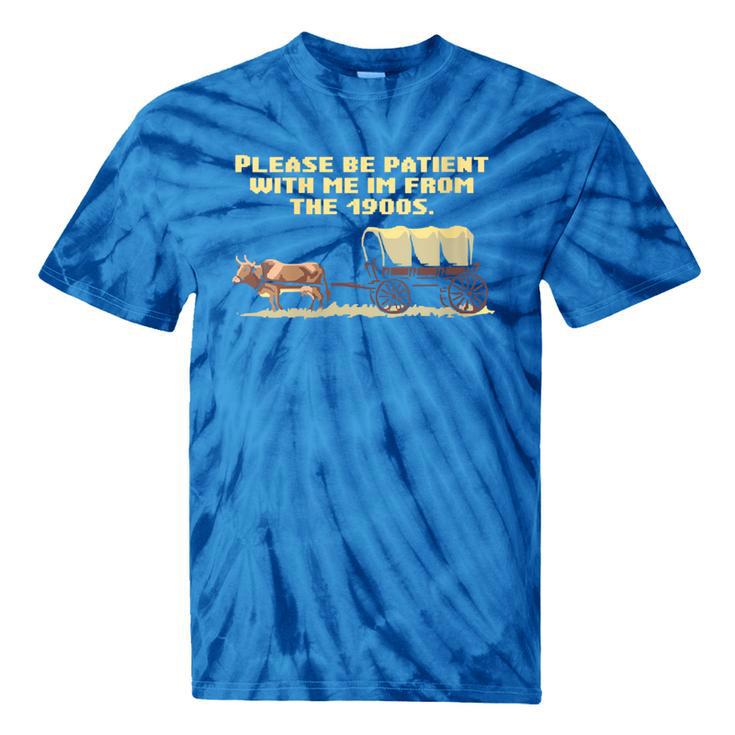I'm From The 1900s Retro Wagon Tie-Dye T-Shirts