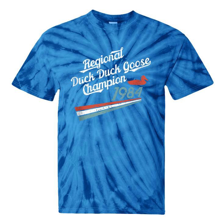 Nostalgia 80s Duck Goose Distressed Tie-Dye T-Shirts