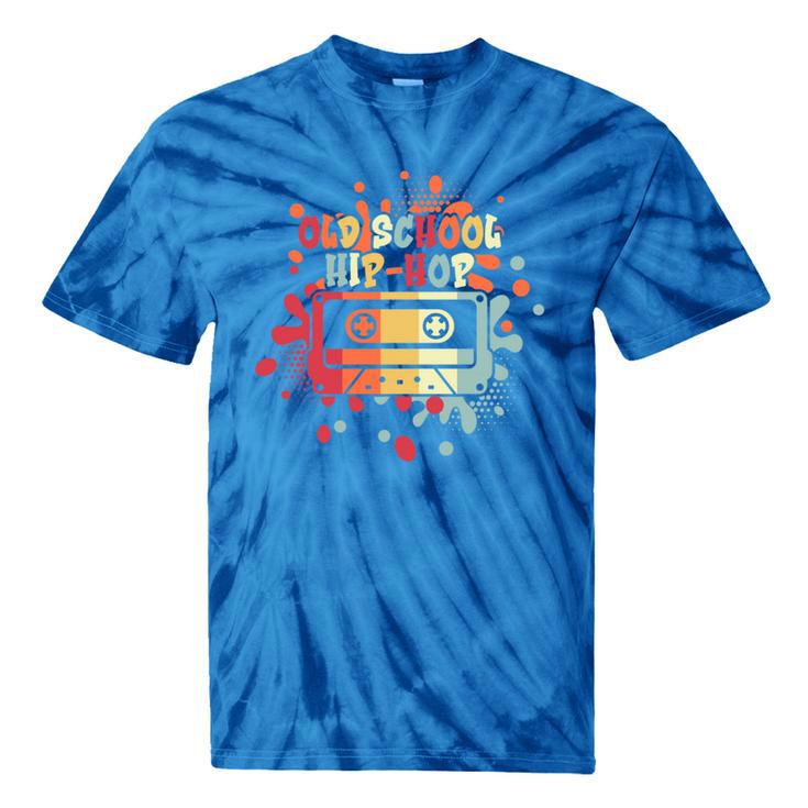 Old-School Hip Hop 80's 90's Style Music Cassette Nostalgia Tie-Dye T-Shirts