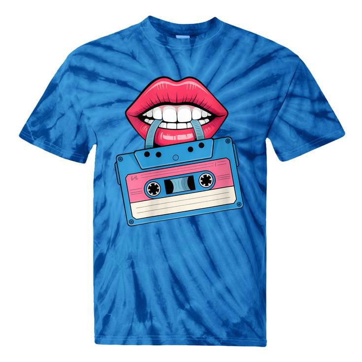 Retro 80s And 90s Cassette Perfect For Nostalgia Tie-Dye T-Shirts Retro 80s And 90s Cassette Perfect For Nostalgia Tie-Dye T-Shirts