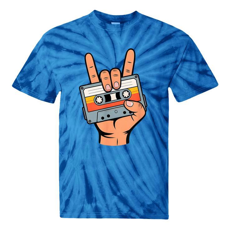 Retro Cassette Tape For 80s & 90s Nostalgia Tie-Dye T-Shirts