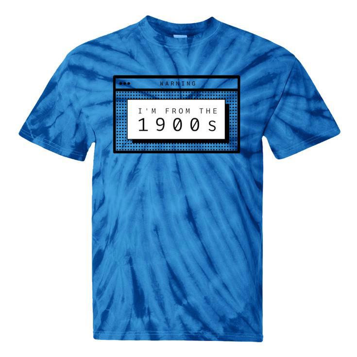 Retro Computer Screen I'm From The 1900s Birthday Tie-Dye T-Shirts