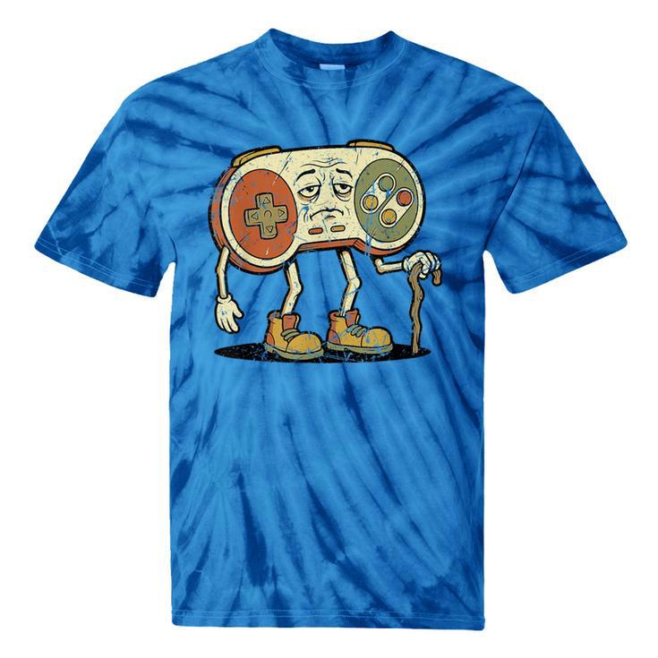 Retro Gamer 80s 90s Gaming Nostalgia Video Game Men Tie-Dye T-Shirts