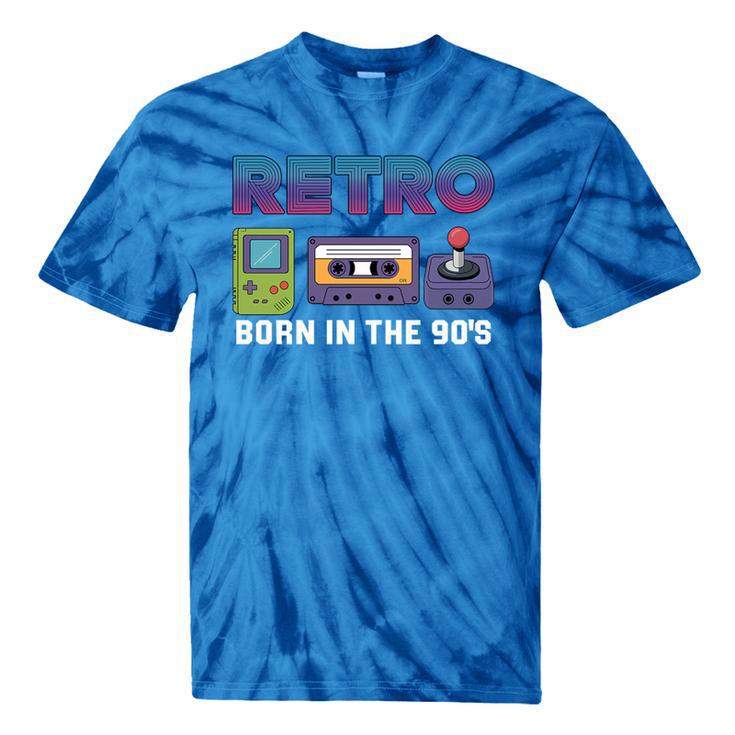 Retro Gaming Nostalgia Tee Perfect For 90s Lovers Premium Tri-Blend Tie-Dye T-Shirts