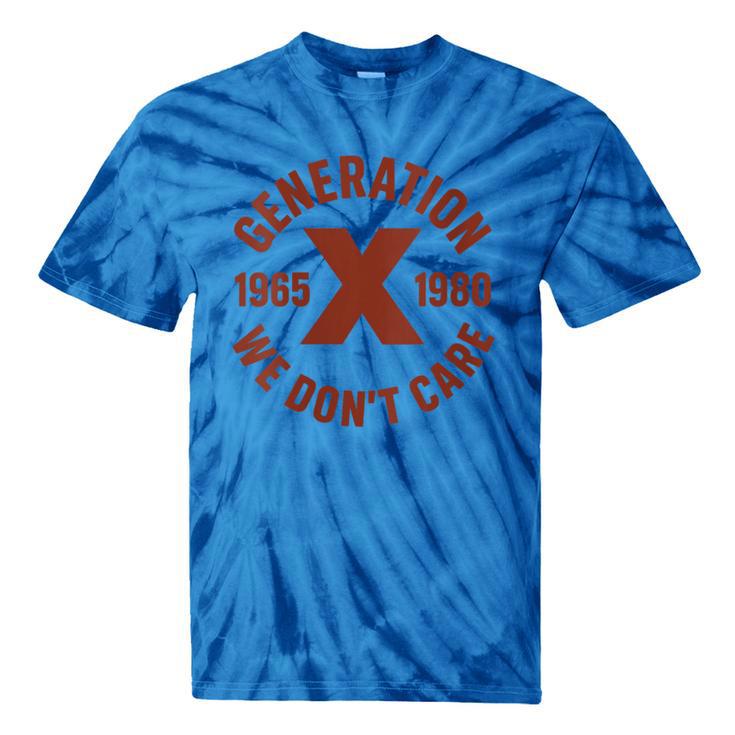 Retro Gen X 1965-1980 Sarcastic Nostalgia Graphic Tie-Dye T-Shirts Retro Gen X 1965-1980 Sarcastic Nostalgia Graphic Tie-Dye T-Shirts