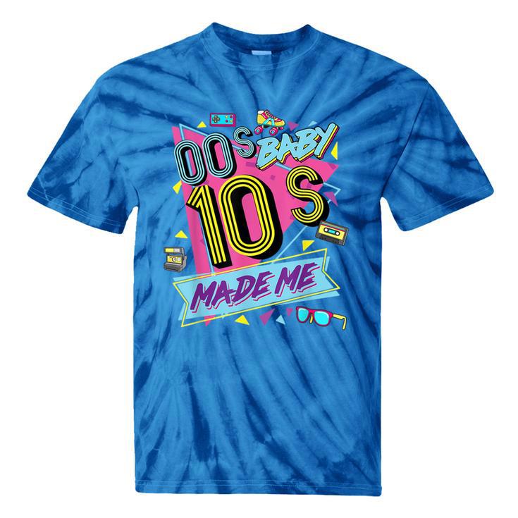 Retro Vintage 00's Baby 10's Made Me Nostalgia Classic Tie-Dye T-Shirts