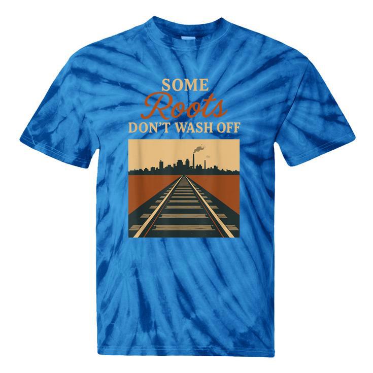 Rust Belt Midwest Nostalgia Steel Town Working Class Pride Tie-Dye T-Shirts