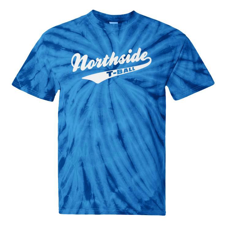 Throwback Northside T-Ball Youth Baseball Retro Nostalgia Premium Tie-Dye T-Shirts