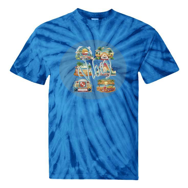 Vibey Nostalgia & Retro Charm Tie-Dye T-Shirts