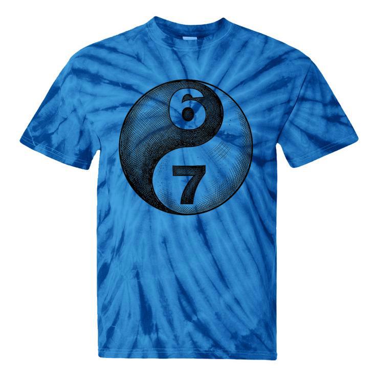 Vintage 6 7 Sketch Yin Yang Namaste Six Seven Nostalgia Tie-Dye T-Shirts Vintage 6 7 Sketch Yin Yang Namaste Six Seven Nostalgia Tie-Dye T-Shirts