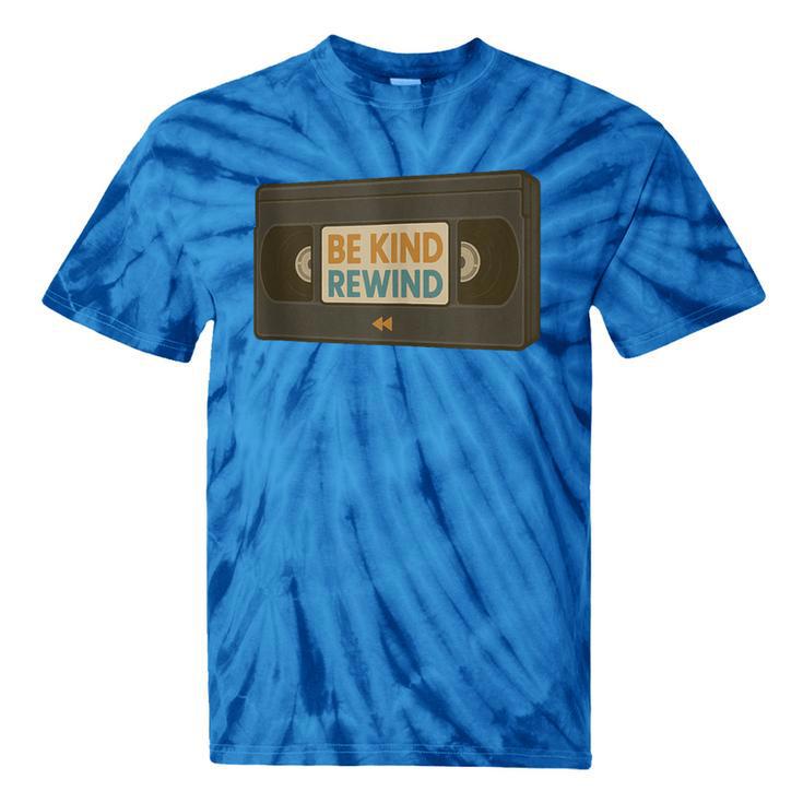 Vintage VHS Tape Humor Retro Nostalgia Graphic Tie-Dye T-Shirts