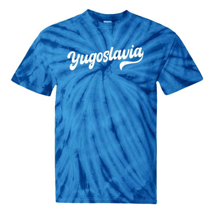 Yugoslavia Typeset Proud Yugoslav Nostalgia Tie-Dye T-Shirts Yugoslavia Typeset Proud Yugoslav Nostalgia Tie-Dye T-Shirts