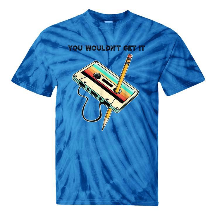 70s 80s 90s Retro Party Costume Nostalgia Cassette Tie-Dye T-Shirts