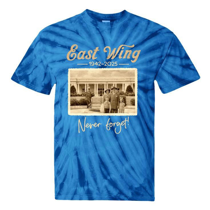 East Wing Never Forget American Vintage Nostalgia Premium Tri-Blend Tie-Dye T-Shirts