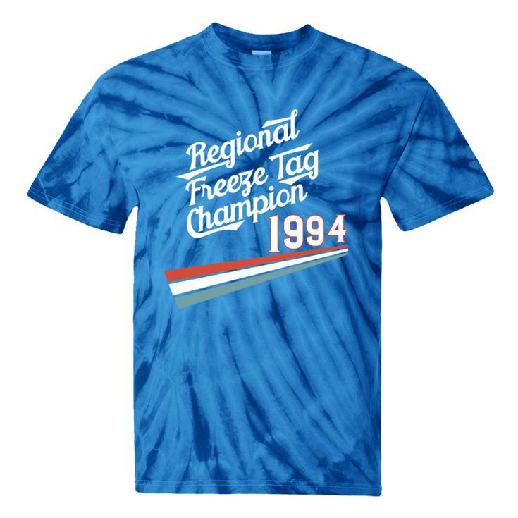 Freeze Tag 90s Nostalgia Premium Tri-Blend Tie-Dye T-Shirts