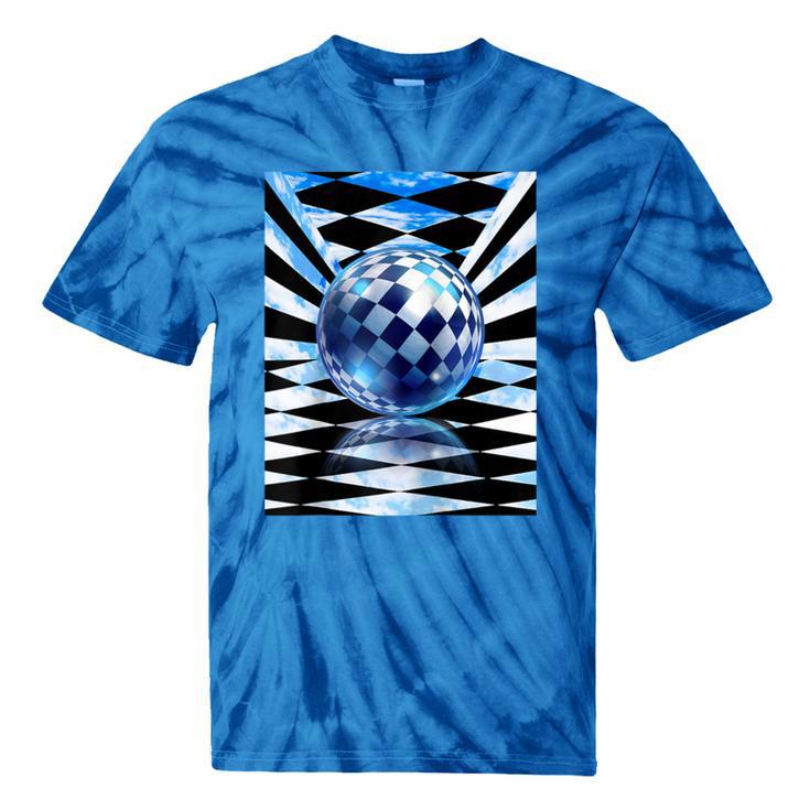 Frutiger Aero Aesthetic Tech Checkered Room Orb Sky Raglan Baseball Tee Tie-Dye T-Shirts