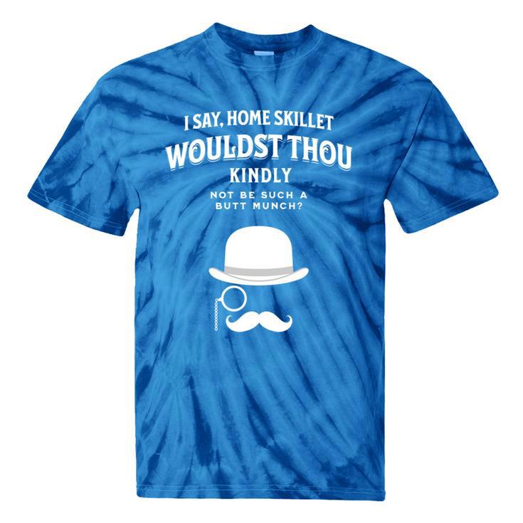 Home Skillet 1990s Nostalgia Saying Englishman Tie-Dye T-Shirts