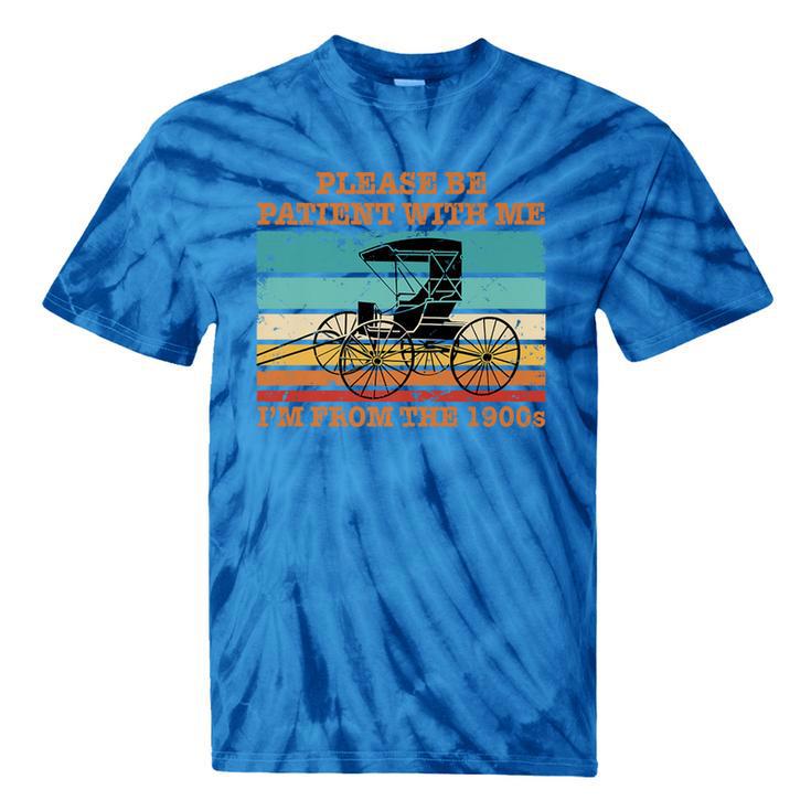 I'm From The 1900s Vintage Retirement Premium Tie-Dye T-Shirts