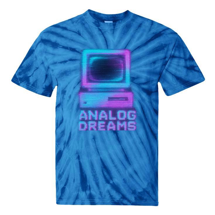 Lofi Reverie Analog Dreams Pixel 90s Desktop VHS Nostalgia Tie-Dye T-Shirts