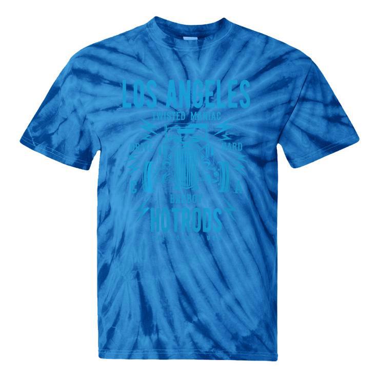 Los Angeles Hotrods Automotive Nostalgia Premium Tri-Blend Tie-Dye T-Shirts