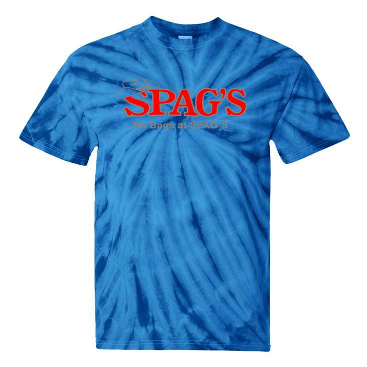 No Bags At SPAG'S Shrewsbury Defunct Store Nostalgia Vintage Premium Tri-Blend Tie-Dye T-Shirts