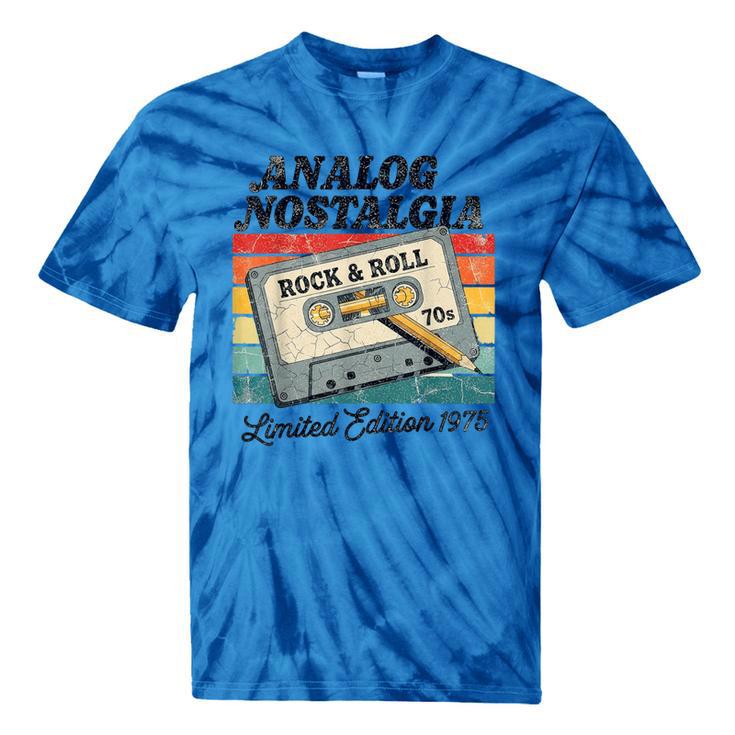 Retro Cassette Case 70s Vintage Music Analog Nostalgia Tie-Dye T-Shirts