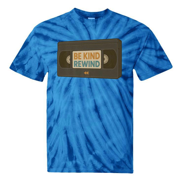 Vintage VHS Tape Humor Retro Nostalgia Graphic Premium Tie-Dye T-Shirts