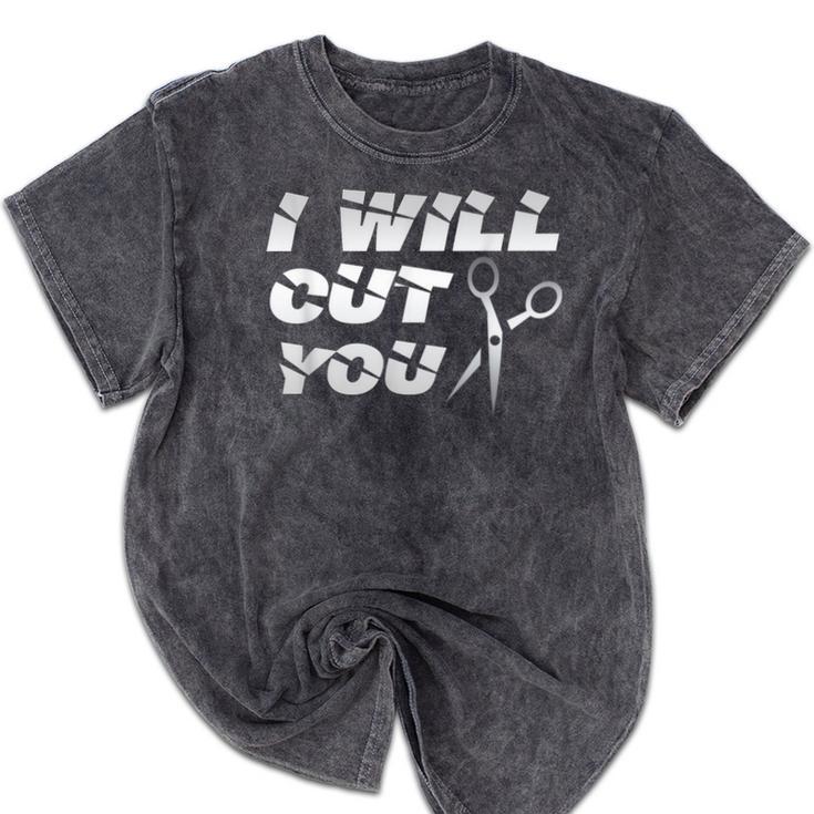 2018 Cosmetology Graduation Design Hair Stylists Mineral Wash Tshirts