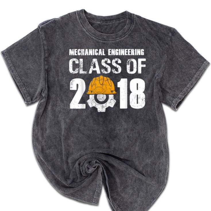 2018 Mechanical Engineering Graduation Shirt Mechanic Mineral Wash Tshirts