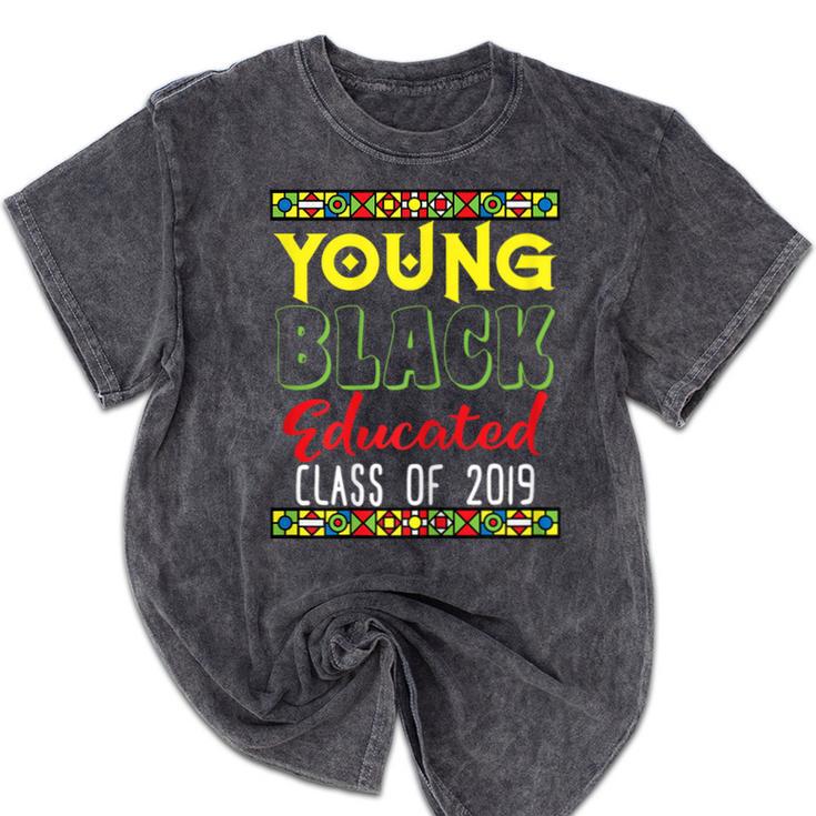 2019 African American High School Graduation Senior T Shirt Mineral Wash Tshirts