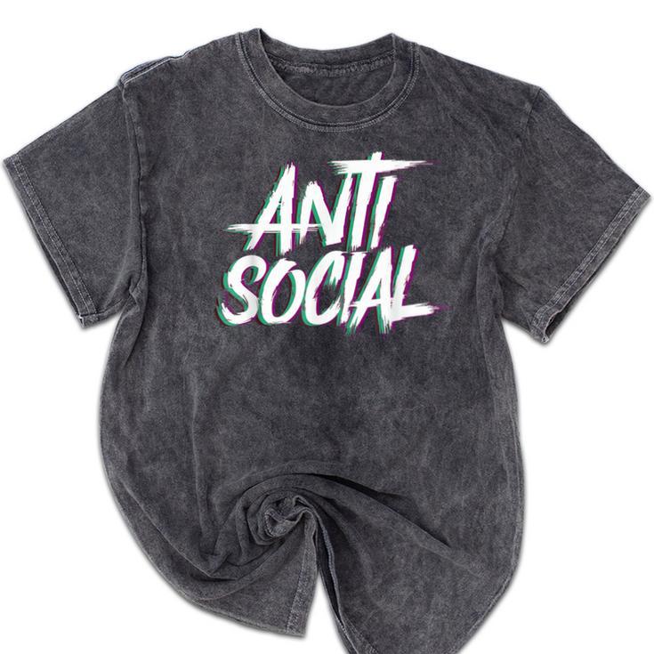 Anti Social Anti Social Club Introvert People Haters Mineral Wash Tshirts