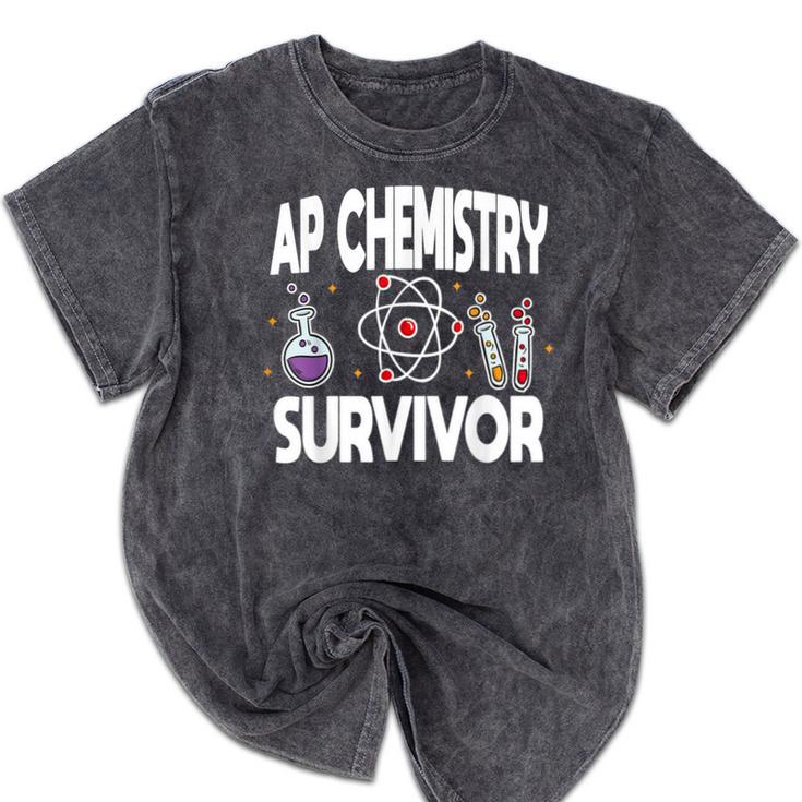 AP Chemistry Survivor Graduation 2024 High School Mineral Wash Tshirts