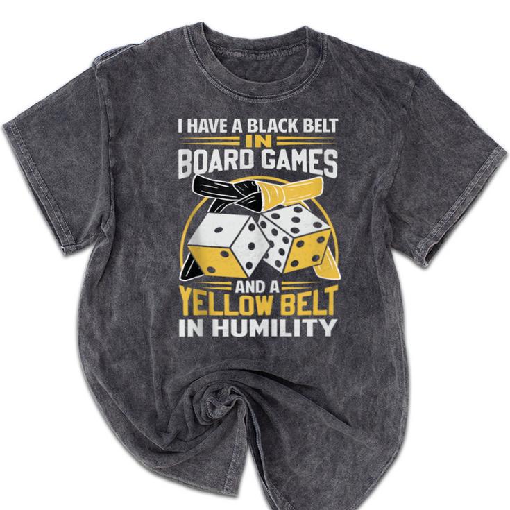 Board Game Saying Shy Introvert Geeks Mineral Wash Tshirts
